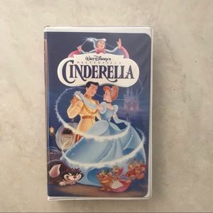 Disney cinderella vhs